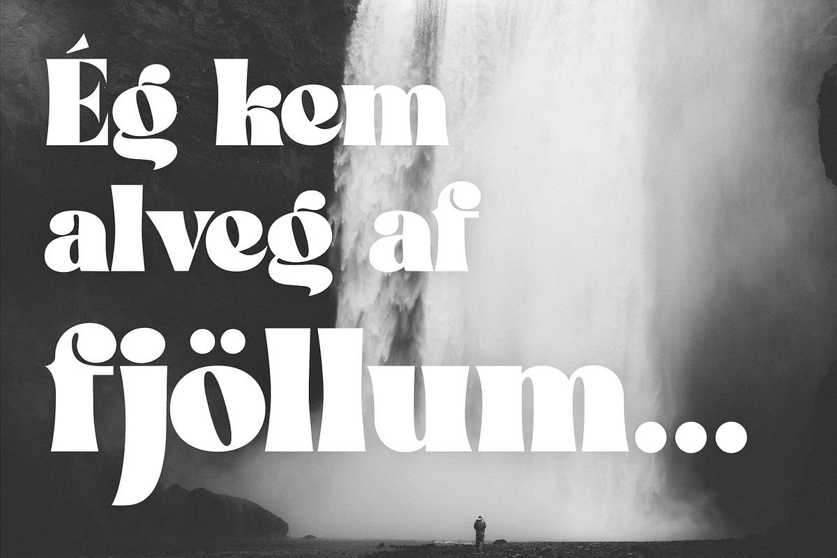 Geeeki - fat serif font, a Serif Font by Drawwwn (Photo 10 of 10)