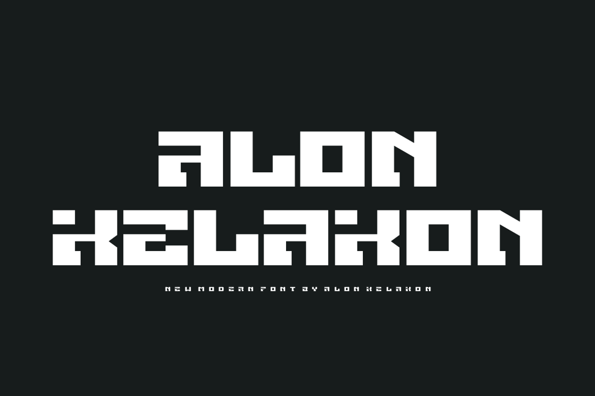 Walk Break Font, a Sans Serif Font by alon kelakon (Photo 3 of 5)
