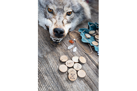 Handmade runes for fortunetelling, an Architecture Photo by Neirfy