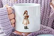 Western Cowgirl Book Clipart, an Illustration by Libby Wishes (Thumbnail 9 of 11)