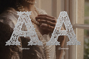 Lace Sans - Elegant Wedding Font, a Symbol Font by AndrewPixelType (Thumbnail 7 of 8)