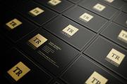 Minimal Gold And Black Business Card, a Business Card Template by Marvel (Thumbnail 4 of 5)