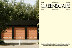 Greenscape 07 : Triple Garage Door