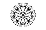 Elegant Mandala Line Art Collection, a Decorative Illustration by NJ Himel (Thumbnail 58 of 101)