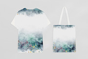 Gold & Flower Watercolor Backgrounds, a Pattern Graphic by Suna Kosem (Thumbnail 18 of 19)