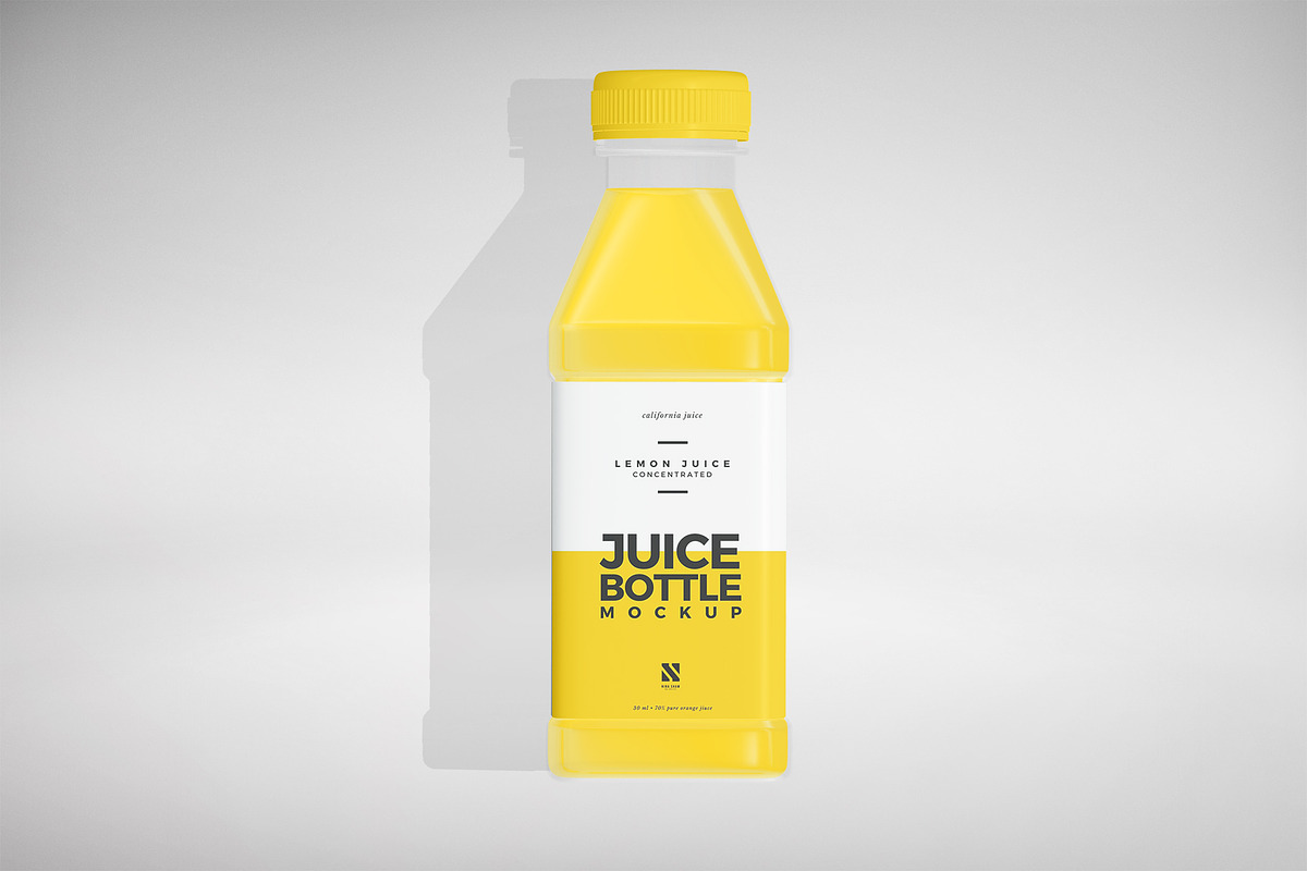 Juice Bottle Mockup, a Packaging Mockup by Nina Shaw (Photo 13 of 17)