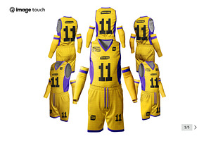 Basketball Kit Mockup