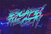 Escape! Font + Free Illustrations, a Font by The Branded Quotes (Thumbnail 1 of 6)