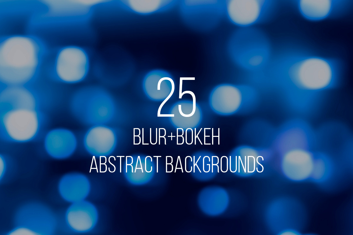 Blur+Bokeh Abstract Backgrounds preview 4