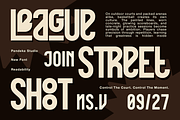 Black Roane - Condensed Sport Font, a Sans Serif Font by Pandeka Studio (Thumbnail 7 of 9)