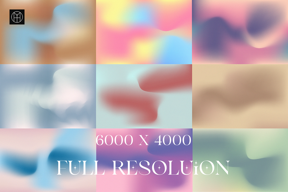 Pastel Grainy Gradient Textures, a Background Graphic by Mohit Designer (Photo 3 of 10)