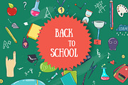 Back to school doodles MIX&MATCH, an Education Illustration by LaKu (Thumbnail 1 of 4)