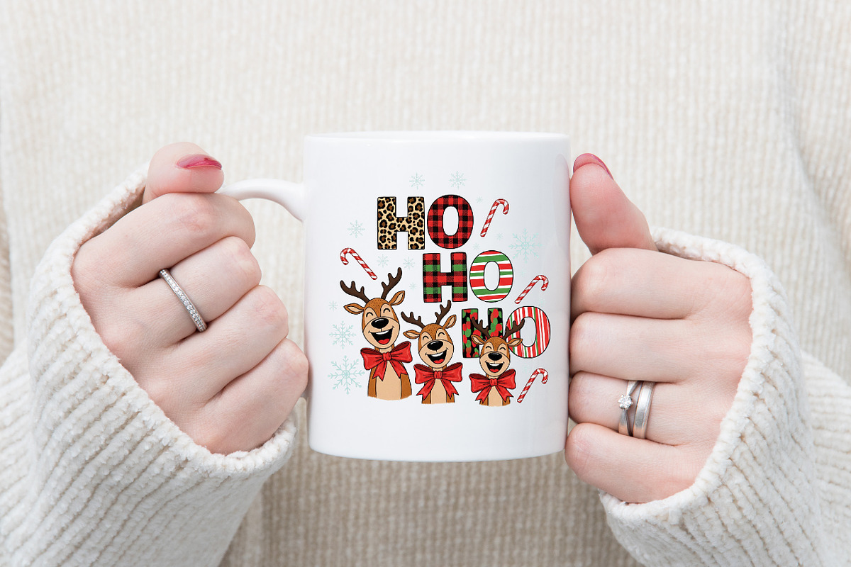 Vintage Christmas sublimation PNG, an Illustration by Designking (Photo 2 of 4)