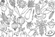 Vector vegetables, an Illustration by risovanya (Thumbnail 2 of 9)
