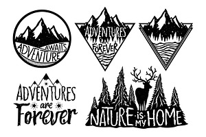 Adventures mountain set