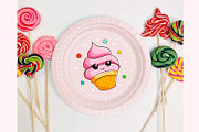 Set of cute sweet icons, an Object Graphic by PatapovaVika (Thumbnail 3 of 6)