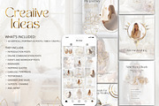 Spiritual Instagram Posts | Reiki, a Social Media Template by Under My Cozy Roof (Thumbnail 3 of 9)