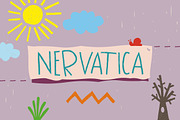 Nervatica Font Family, a Handwritten Font by Tour de Force FF (Thumbnail 1 of 5)