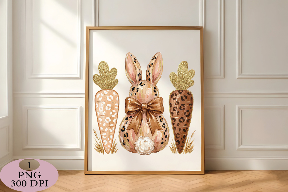 Happy Easter Bunny png, an Illustration by Daily.Designs (Photo 5 of 5)