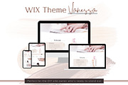 WIX Website Template Vanessa, a Wix Template by Brand & Palms (Thumbnail 2 of 6)