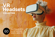 VR Headsets. 60 images, a Technology Photo by Handmadefont (Thumbnail 1 of 13)