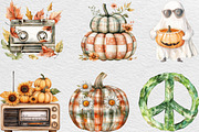 Retro Fall Png Fall Halloween, an Illustration by Black Bird Studio (Thumbnail 6 of 6)