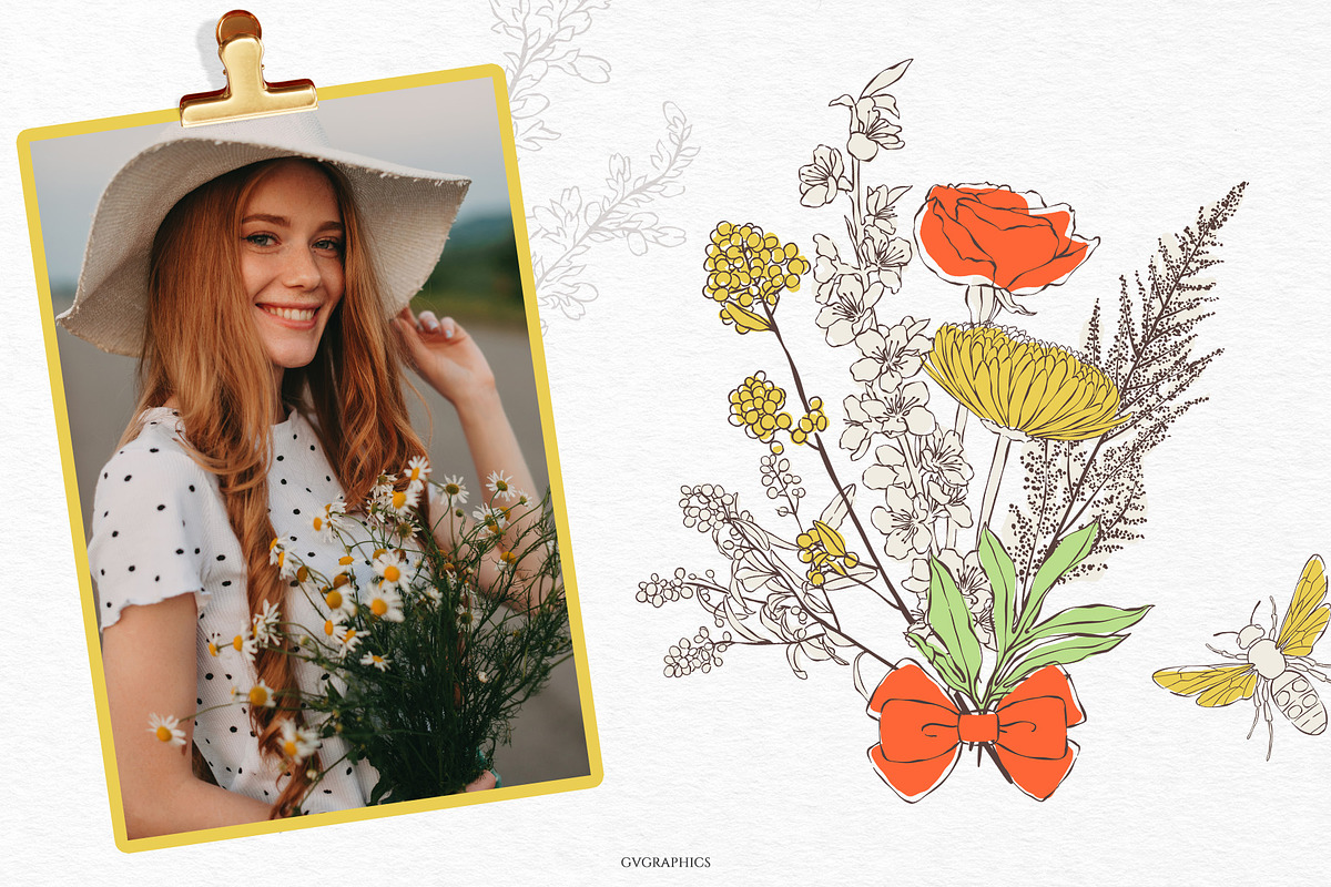 Lush Vol. 1 Collection, a Seasonal Illustration by GVGraphics (Photo 8 of 21)