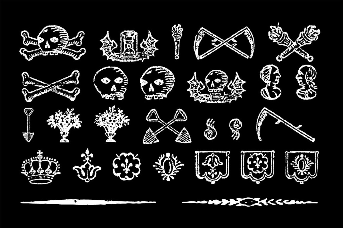 Antique Macabre Ornaments preview 2