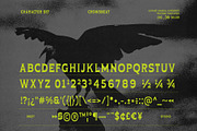 Crowsbeat – Reversed Contrast Horror, a Serif Font by Drizy (Thumbnail 5 of 10)