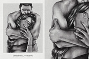 Graphite Pencils for Procreate, a Brush Add-On by Jenteva Art (Thumbnail 8 of 11)