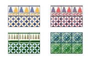Azulejo Pattern VECTOR. Moroccan, a Pattern Graphic by Natalka Dmitrova art (Thumbnail 17 of 29)