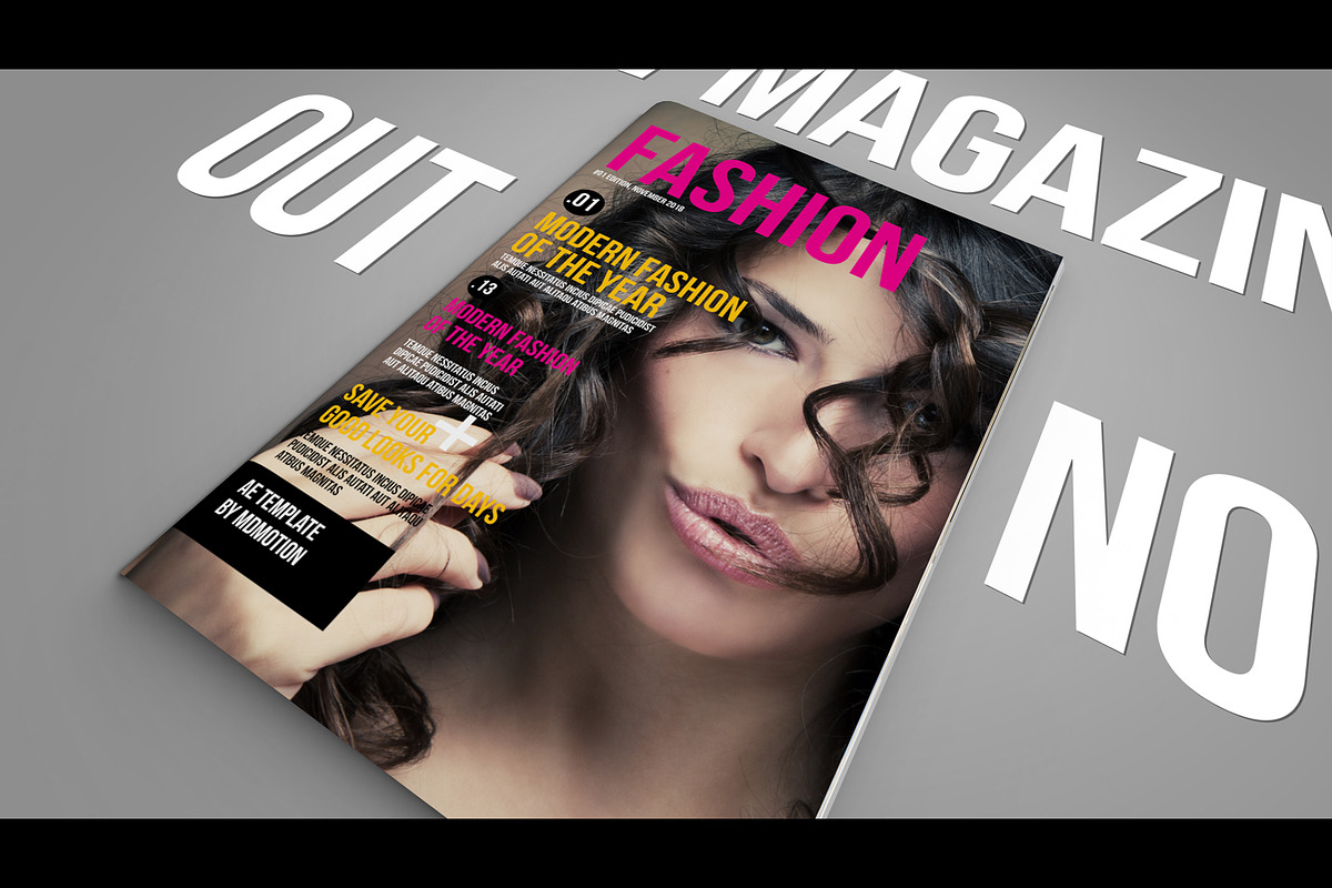 Magazine Promo, a Books & Magazine Mockup by MDMotion (Photo 2 of 9)