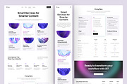 Viora - AI Technology Website, an UI Kit Template by peterdraw (Thumbnail 4 of 7)
