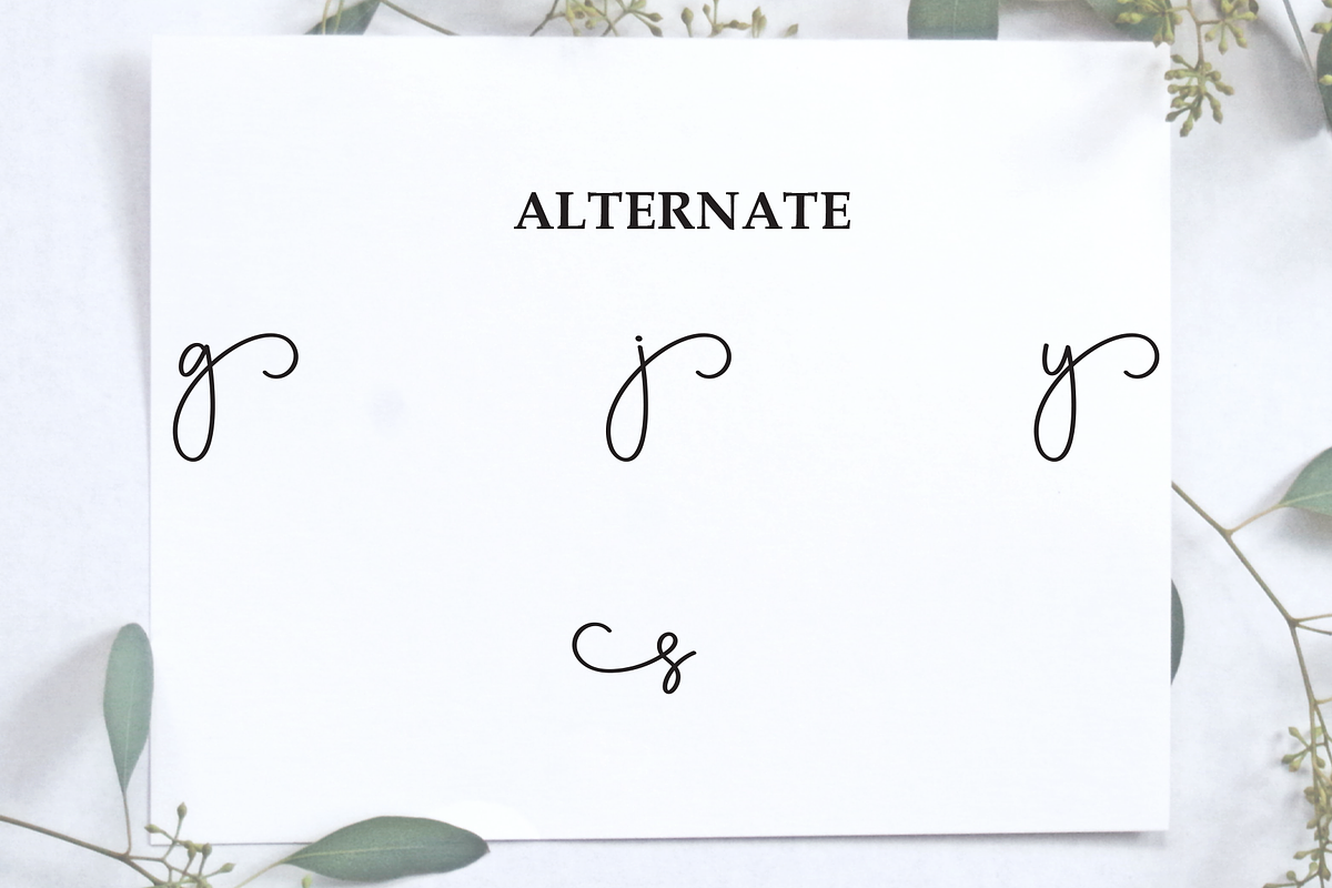 Sunday | Script Font, a Handwritten Font by Scratchones (Photo 8 of 9)