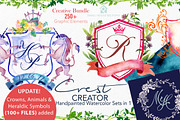 Crest Creator - Creative Bundle Set, an Illustration by SmallHouseBigPony (Thumbnail 4 of 23)
