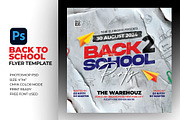 Back To School Flyer Template, a Flyer Template by Artonix (Thumbnail 3 of 3)
