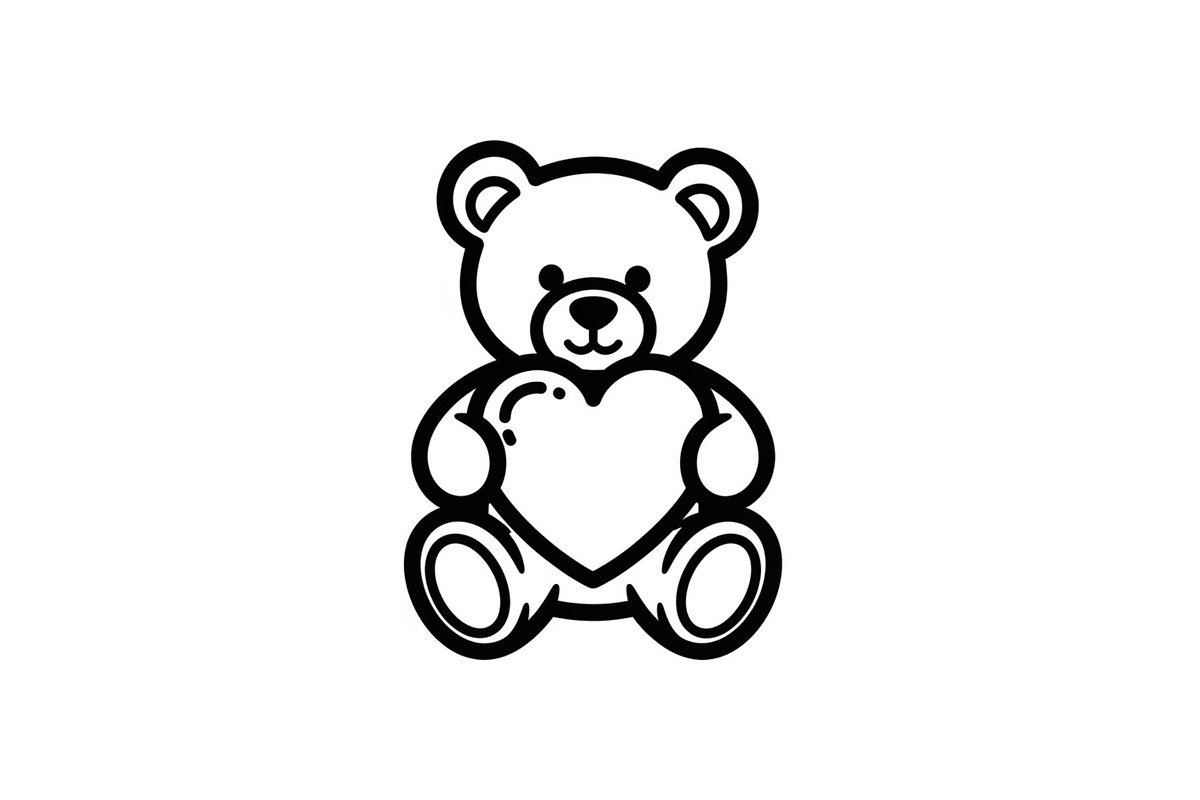 Cute Teddy Bear Love Vector Bundle, an Illustration by Designs_River (Photo 32 of 51)