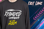 Fast Lane - Dynamic Handwritten Font, a Script Font by Gassstype (Thumbnail 3 of 8)
