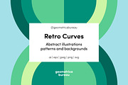 Retro Curves, an Outline Icon by Geometrica Bureau (Thumbnail 1 of 11)