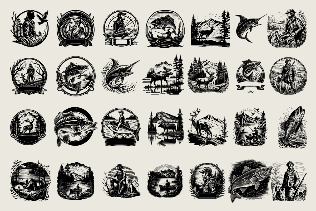 240 Fishing and Hunting illustration, an Illustration by Nocturnal Wolf (Photo 11 of 15)