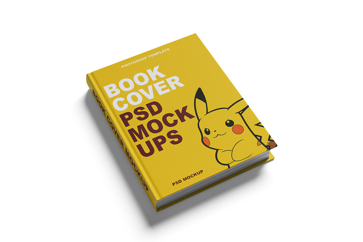 Book Cover Mockup, a Books & Magazine Mockup by mockupbuys (Photo 6 of 8)