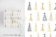 Christmas Tree Bundle, a Graphic by kh_cat (Thumbnail 3 of 11)