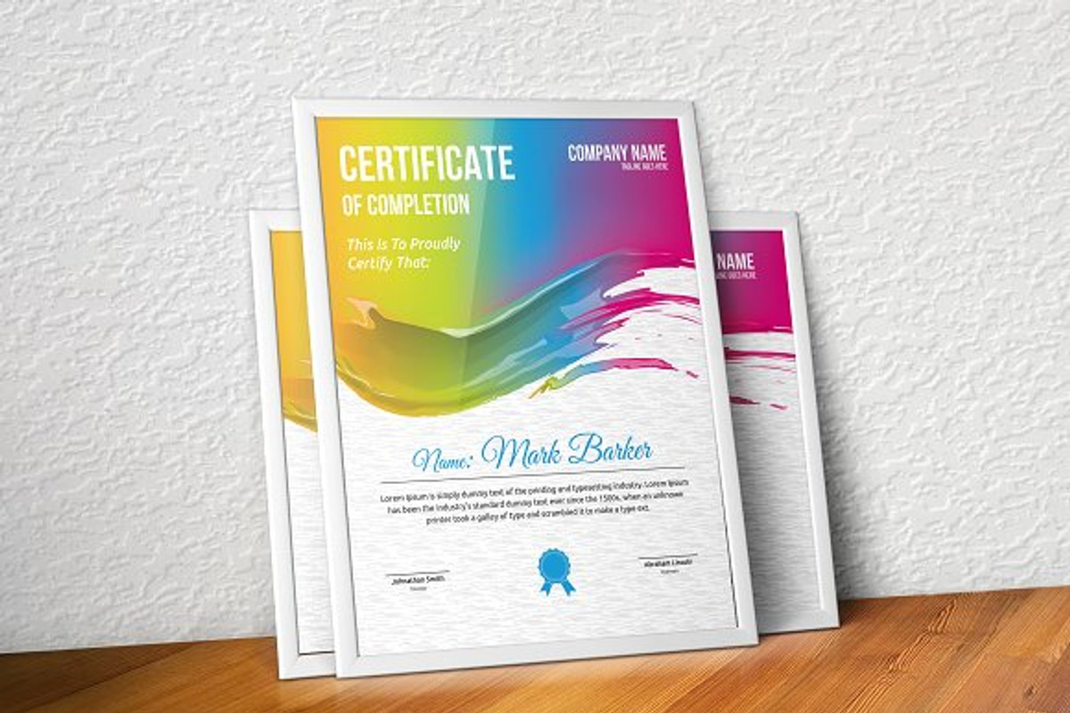 Ultimate Certificate Bundle, a Stationery Template by Curve Design (Photo 9 of 83)