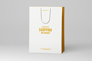 Medium Cardboard Shopping Bag MockUp, a Packaging Mockup by MassDream (Thumbnail 2 of 9)