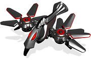 Robot Bird, an Animal 3D Model by Beatheart Creative Studio (Thumbnail 1 of 9)