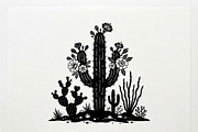 60 Desert Cactus Floral Silhouette, a Seasonal Illustration by Amazin_art (Thumbnail 9 of 38)