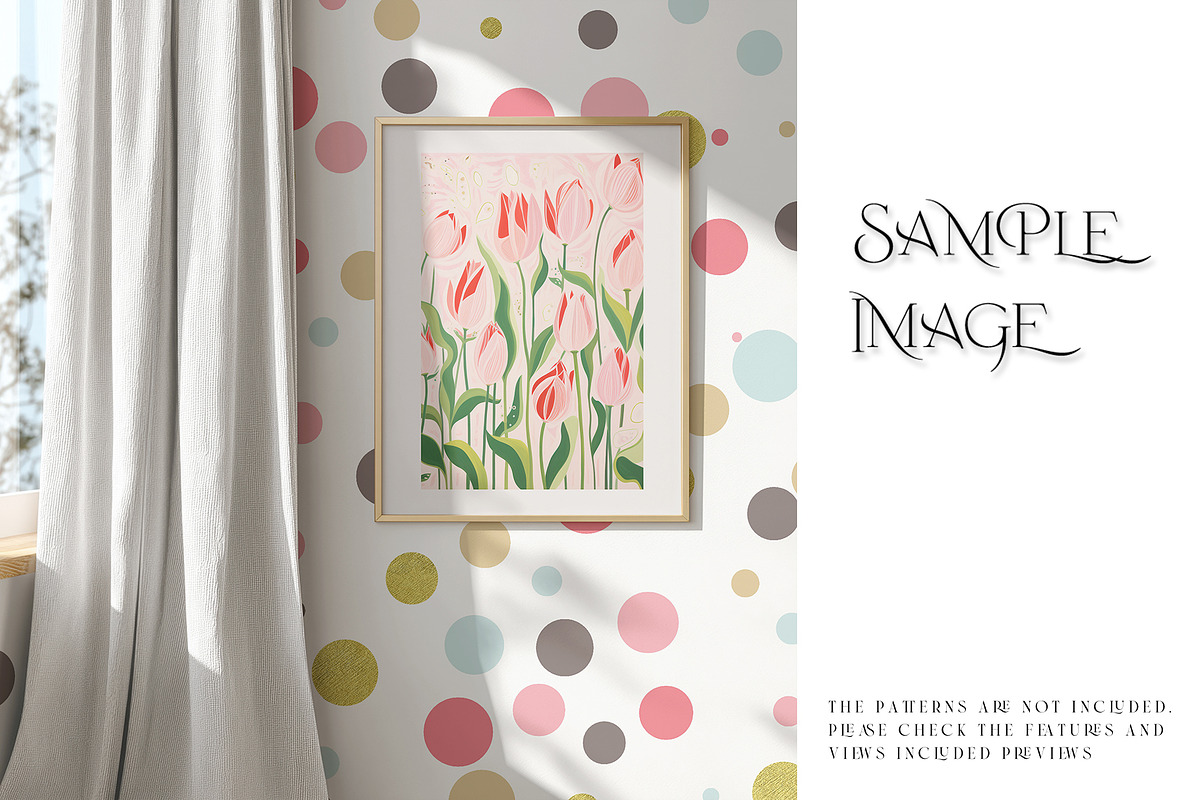 Frame & Wallpaper Mockups, a Mockup by mock-ups (Photo 21 of 29)