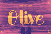 Olive – Handwritten Font, a Script Font by Studio ZACK (Thumbnail 1 of 11)