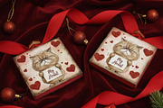 Whimsical Valentine Cat Clipart PNG, an Animal Illustration by maryamdesignarts (Thumbnail 8 of 12)