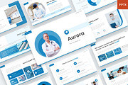 Aurora - Medical PowerPoint template, a Presentation Template by BeadyLab (Thumbnail 1 of 6)